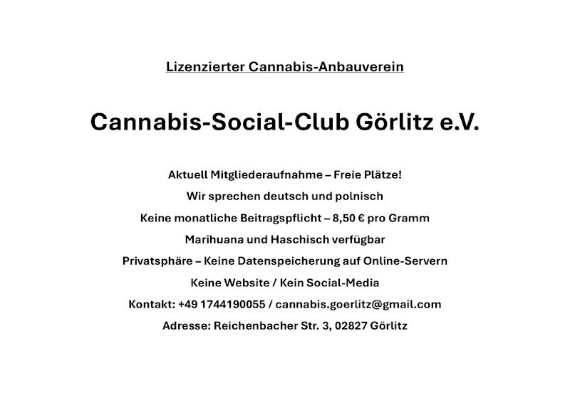 Cannabis-Social-Club Görlitz e.V.