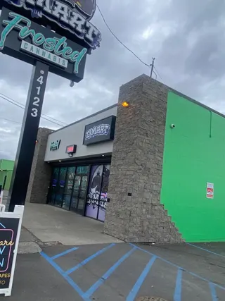 Frosted Cannabis Weed Dispensary