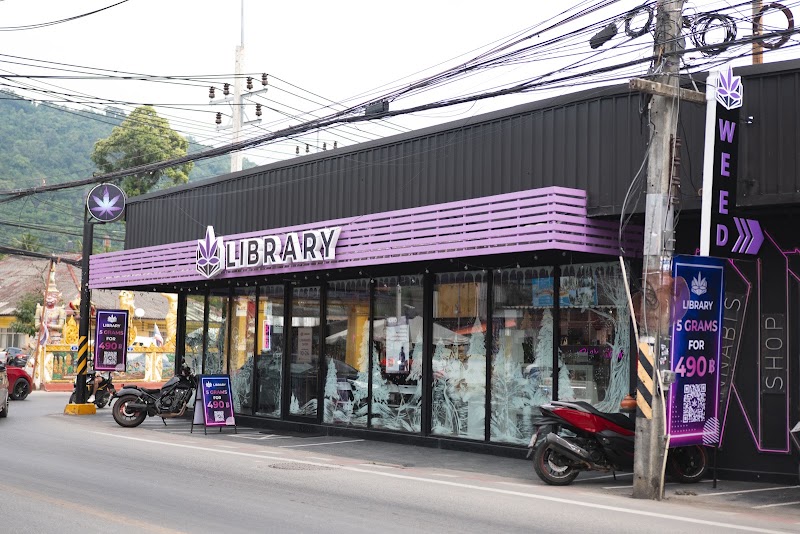 Library Cannabis shop, Weed Shop, Dispensaire Koh Samui