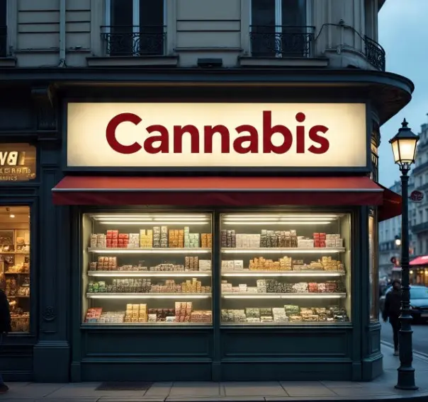 Paris delivery shop
