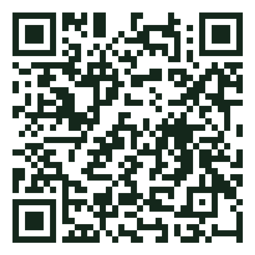 QR-code voor The Secret Garden Cannabis Club